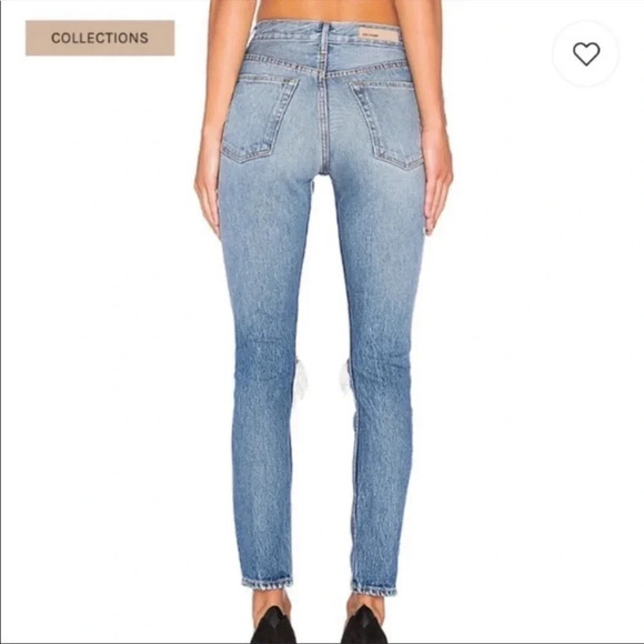 GRLFND high waisted Karolina distressed denim - Picture 4 of 16